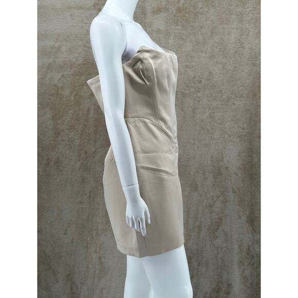 House of CB Dress Womens Large+ Magdalena Oyster Corset‎ Mini Strapless Cocktail - Picture 4 of 13